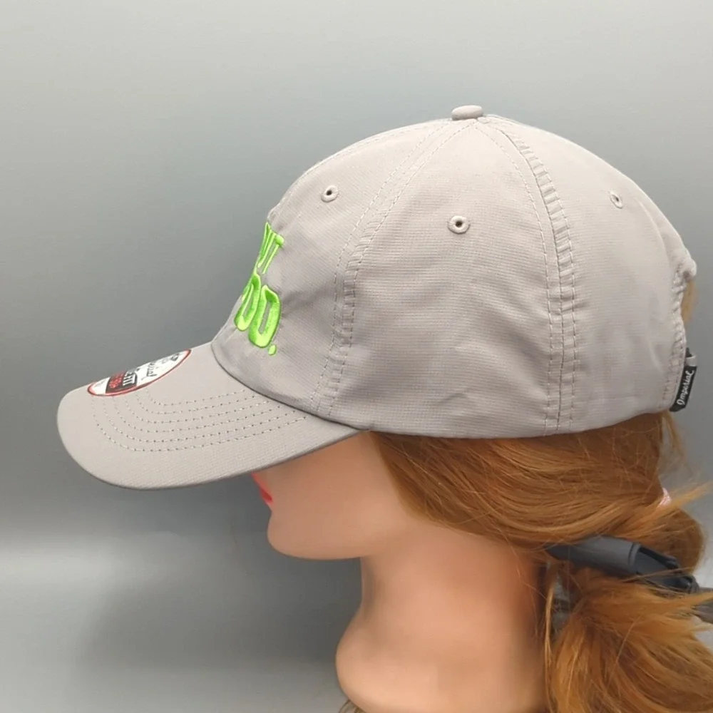 Mountain Dew Get Out And Do Strapback Hat Golf Cap Gray Imperial OSFA